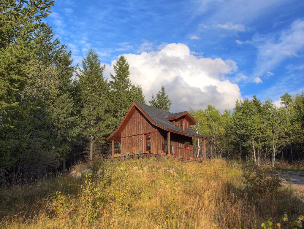 Fox Creek cabin in the woods that are dog friendly