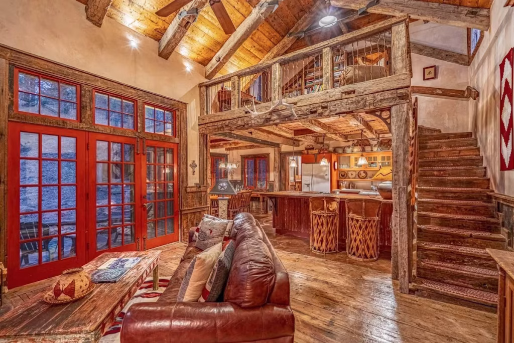 The-Storybook-Cabin-in-the-Santa-Fe-Forest The Storybook Cabin in the Santa Fe Forest